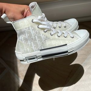 Authentic Dior B23 Hi-Top Sneaker Size 36